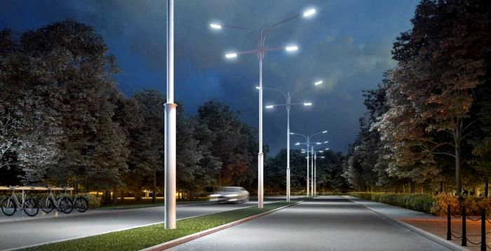 Улучшение городских пространств с помощью встраиваемых уличных светильников